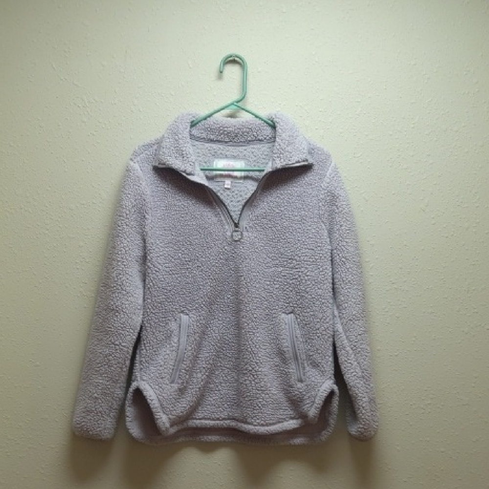 Cozy Serpa Size S Lavender Women's Fleece Pullover